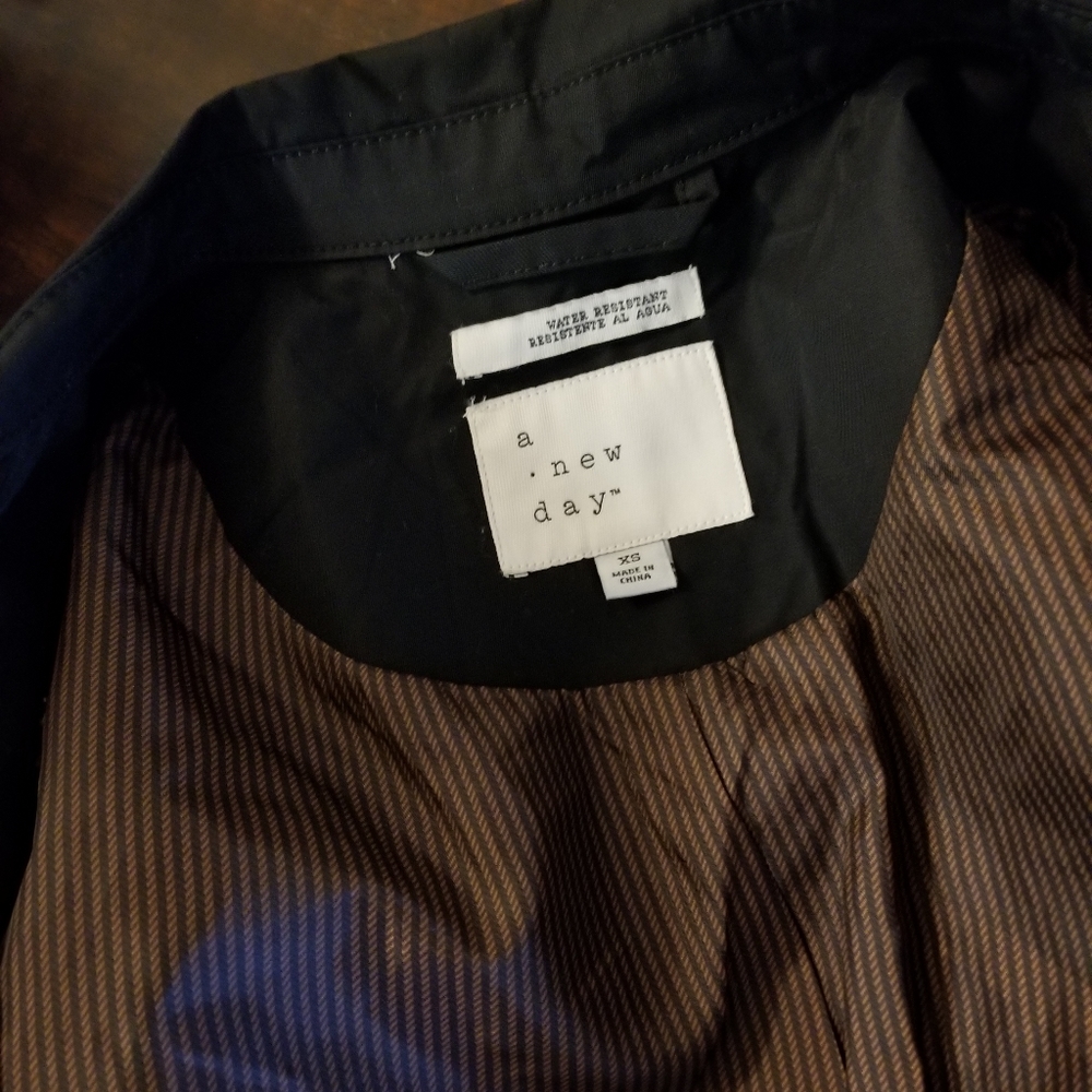⬇️ NWOT a new day black rain coat - Picture 6 of 8